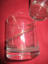 6 x Whiskyglas  Leonardo Strada Spirale Gold