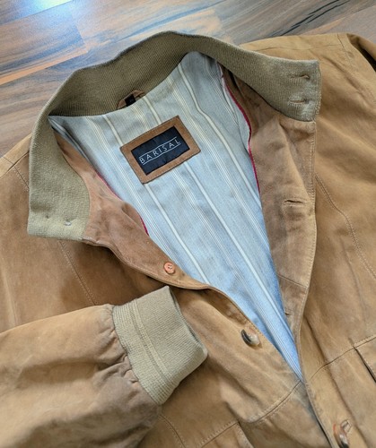 Barisal vintage wildlederjacke - barisal,