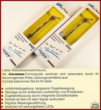 HG265 | Viessmann H0 4500 - 2 Form-Hauptsignale Hp0/Hp1