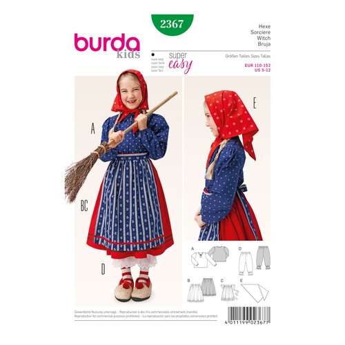 Burda kids schnittmuster - schnittmuster,
