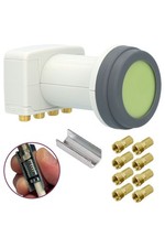 GSS Grundig Helios Quattro LNB für Multischalter Multiswitch Digiat HDTV 4K Sat