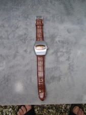 70er Jahre Scheibenuhr Digital Armbanduhr Jump Hour RAY Handaufzug Datum