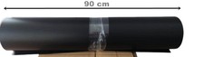 Kunststoff Platten 1,30 m x 90 cm x 1 mm, schwarz /basteln,tiefziehen, formenbau