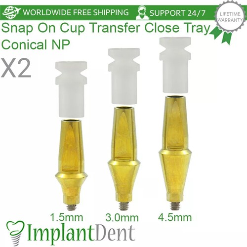 Dental anatomic snap on - 2x,