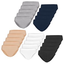 ESGE Damen Jazzpants Slips Weichelastikbund Schlüpfer elastisch soft | 5er Pack