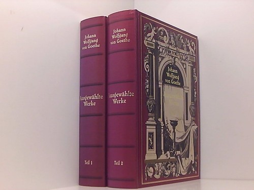 Goethe ausgewählte werke in - werke,