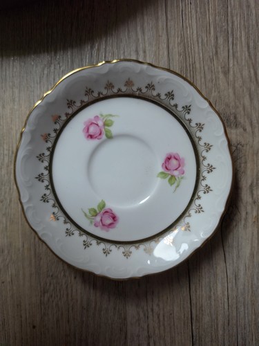 Alka porzellan untertasse - porzellan,