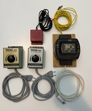 Konvolut 4x Transformatoren — 2×Titan 803, RUF A (4V), Gloor 24V — ungeprüft