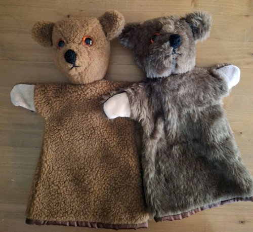 Bären handpuppe - bären,