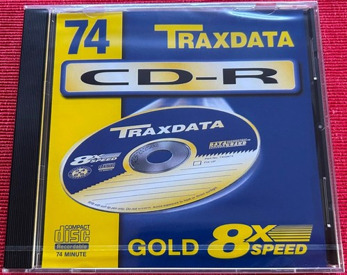 Stück traxdata gold cd - 10,