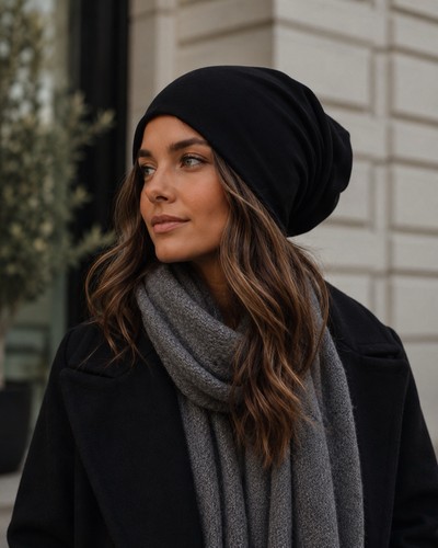 Long beanie mütze - xxl, slouch