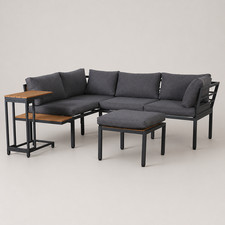 Gartenlounge set sofa tisch - gartenlounge,