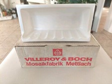 ANTIKE SEIFEN und SCHWAMMSCHALE,VILLEROY und BOCH METTLACH mit OVP