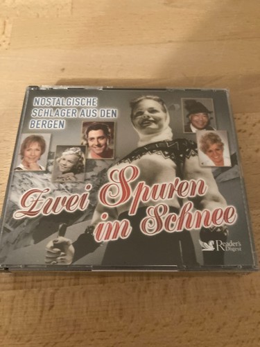 Zwei spuren schnee - zwei,