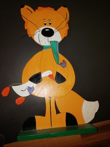 Deko aufsteller fuchs - aufsteller, hst
