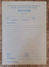 DDR Zeugnis POS