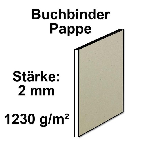 Buchbinderpappe mm - mm,