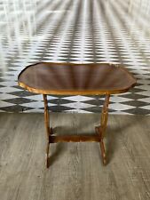 VINTAGE BEISTELLTISCH UM 1970 NIERENFORM MAHAGONI