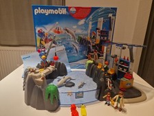 Playmobil Delfinarium Set 4468 + Tierpfleger, Delfin und Trage Zusatzset 4466