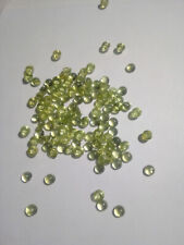 1 natürl.Peridot cabochon aus Pakistan vom abgebildeten lot ca 3 mm e1