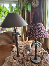 Tischlampe Fensterlampe Frankreich messing Africa Style