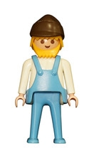 Playmobil Figur Zug Bahnhof