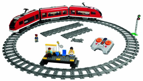 Lego city passagierzug - city:,
