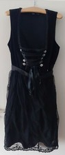 Dirndl Gr. 54 Neu Edel Sexy Schwarz