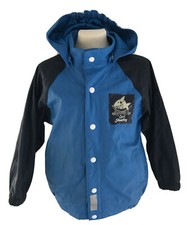 Capt‘n Sharky Regenjacke Jacke 116 / 122 Blau Coppenrath *V Kapuze Kindergarten
