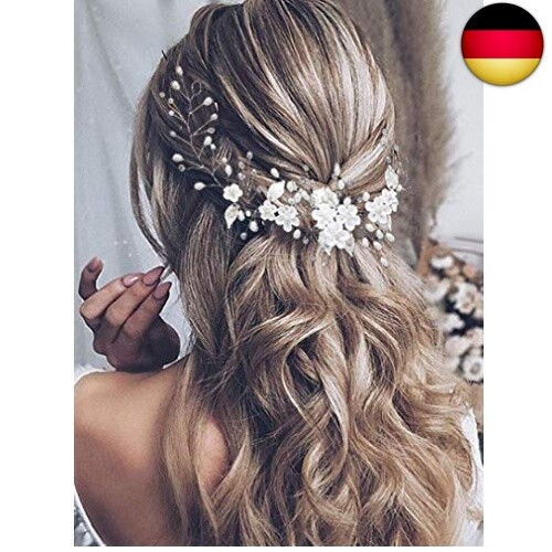 Hochzeit blume haar rebe perle - blume,
