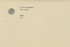 DDR MdI Polizei Volkspolizei Briefumschlag VPI Berlin Treptow