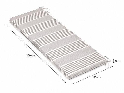 Bankauflage 100x35cm