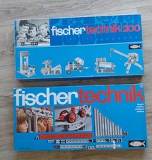 2x Fischer Technik: Grundkasten + 200