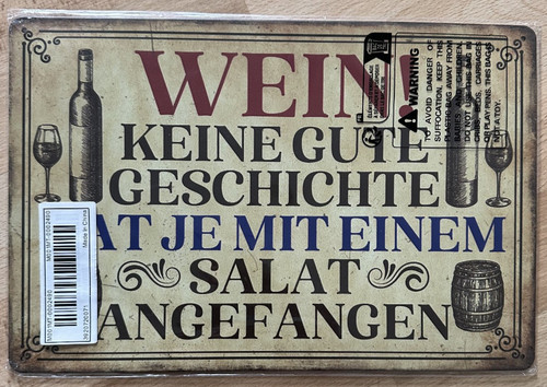 Retro blechschild vintage - retro,
