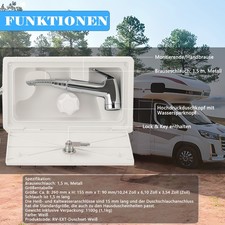 RV Außendusche Wasserschalter