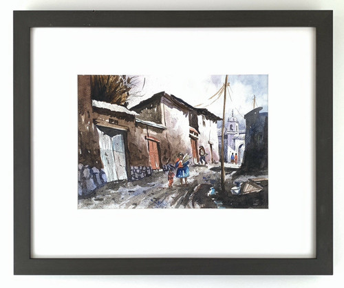 Aquarell signiert pablo wohl - pablo,