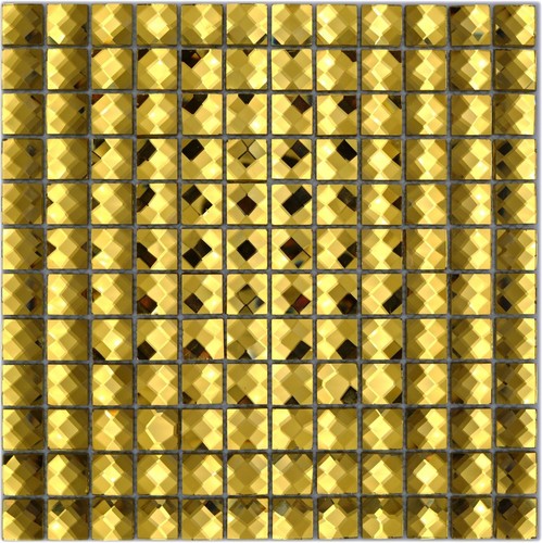 Diamant mosaikfliese gold - diamant,