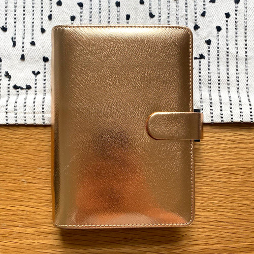 Filofax saffiano roségold - filofax,