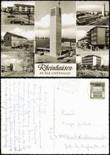 Ansichtskarte Rheinhausen-Duisburg Mehrbild an der Lindenallee Neubauten 1968