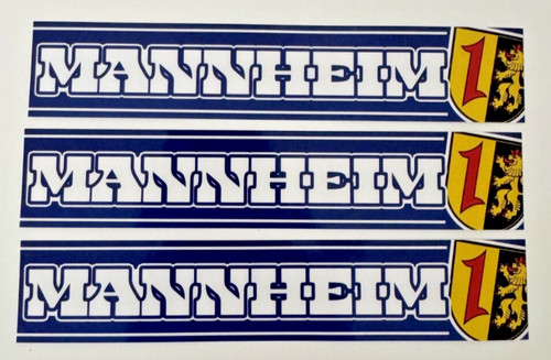 Mannheim aufkleber sticker - aufkleber,