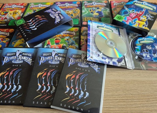 Power rangers dvds - rangers, mighty
