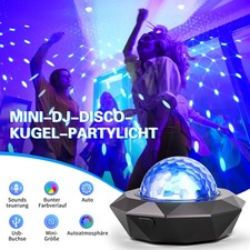 Mini discokugel rgb led - mini,