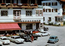 alte Postkarte Karmann Ghia Typ 34  Razoredge VW Käfer Ovali Oval beetle type 3