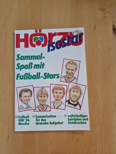 Sammelheft hörzu fußball - hörzu,