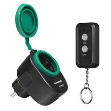 DEWENWILS Funksteckdosen mit Fernbedienung Aussen IP44 Funksteckdosenset