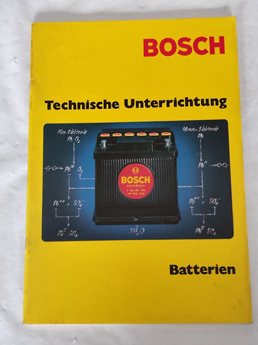 Bosch technische unterrichtung - technische,