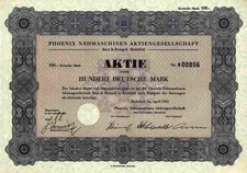 Phoenix Nähmaschinen 1951