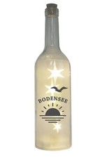 LED-Flasche mit Motiv