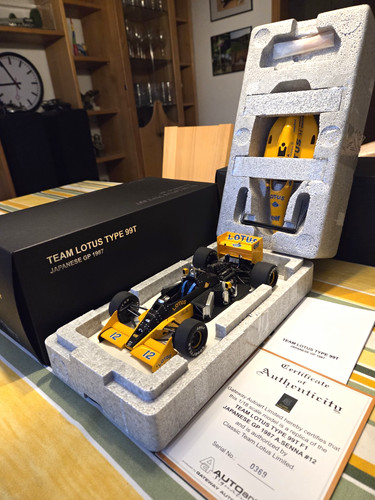 Autoart lotus 99t formel - 1:18,