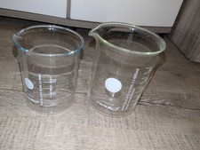 Bechergläser Becherglas 400 ml 600 ml Brosilikatglas Chemie Labor Glas